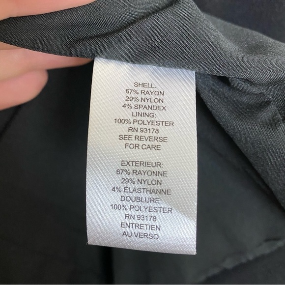 Tahari Single Breasted Three Buttons Notch Lapel Blazer Suit - C26 - Picture 3 of 5